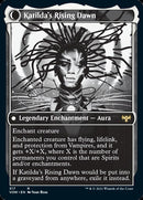Katilda, Dawnhart Martyr // Katilda's Rising Dawn (VOW-317) [Innistrad: Crimson Vow]: (Showcase, Double Faced Transform)