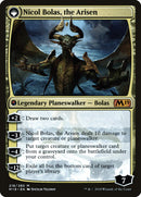 Nicol Bolas, the Ravager // Nicol Bolas, the Arisen (PRE-218S) [Core Set 2019 Promos]: (originpwdfc) Foil