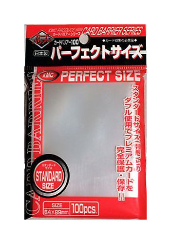 KMC Standard Size Perfect Fit Sleeves *HARD*