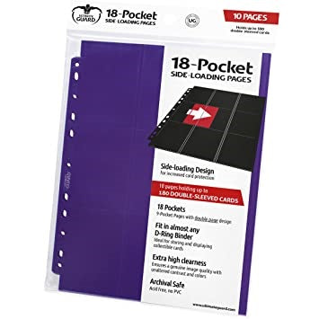 Ultimate Guard 18-Pocket Side-Loading Pages