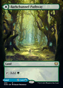 Barkchannel Pathway // Tidechannel Pathway (KHM-290) [Kaldheim]: (Showcase) (Borderless)