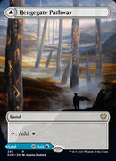 Hengegate Pathway // Mistgate Pathway (KHM-293) [Kaldheim]: (Showcase) (Borderless)