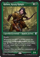 Halana, Kessig Ranger (CMR-579) [Commander Legends] Etched Foil