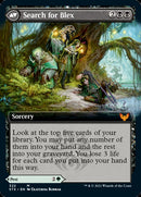 Blex, Vexing Pest // Search for Blex (STX-322) [Strixhaven: School of Mages]: (Extended Art)