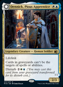 Dennick, Pious Apprentice // Dennick, Pious Apparition (MID-217) [Innistrad: Midnight Hunt]: (Double Faced Transform)