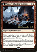 Vance's Blasting Cannons // Spitfire Bastion (PRE-173S) [Ixalan Promos]: (compasslanddfc) Foil