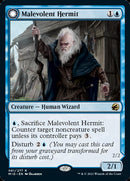 Malevolent Hermit // Benevolent Geist (MID-061) [Innistrad: Midnight Hunt]: (Double Faced Transform)