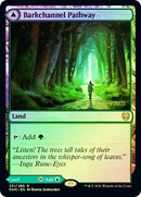 Barkchannel Pathway // Tidechannel Pathway (PRE-251S) [Kaldheim Promos] Foil