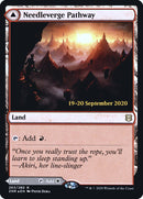 Needleverge Pathway // Pillarverge Pathway (PRE-263S) [Zendikar Rising Promos] Foil