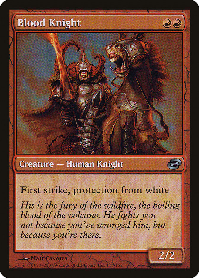 Blood Knight (PLC-115) [Planar Chaos]: (colorshifted)