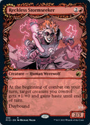 Reckless Stormseeker // Storm-Charged Slasher (MID-294) [Innistrad: Midnight Hunt]: (Showcase, Double Faced Transform)