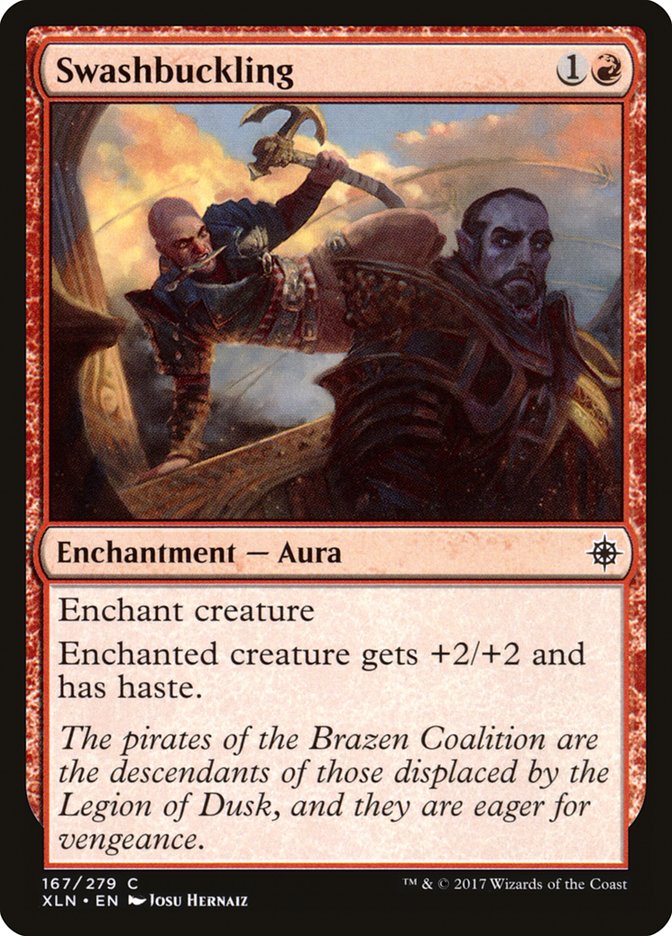 Swashbuckling (XLN-167) [Ixalan]