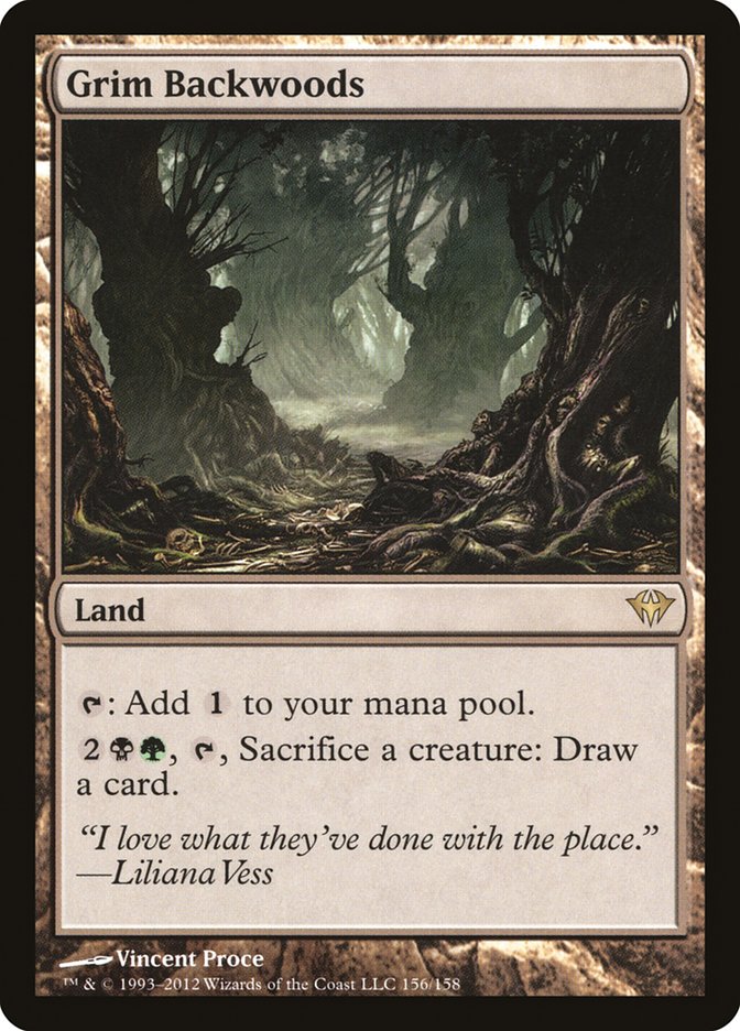 Grim Backwoods (DKA-156) [Dark Ascension]