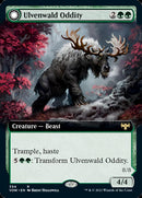 Ulvenwald Oddity // Ulvenwald Behemoth (VOW-394) [Innistrad: Crimson Vow]: (Extended Art, Double Faced Transform)