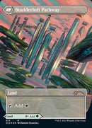 Branchloft Pathway // Boulderloft Pathway (SLU-013) [Secret Lair: Ultimate Edition]: (Showcase) (Borderless) Foil