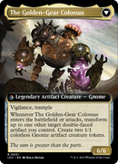 Tetzin, Gnome Champion // The Golden-Gear Colossus (LCC-031) [The Lost Caverns of Ixalan Commander]: (Extended Art)