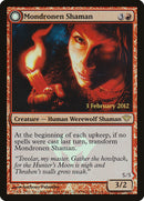 Mondronen Shaman // Tovolar's Magehunter (LARP-98★) [Dark Ascension Promos]: (Double Faced Transform) Foil