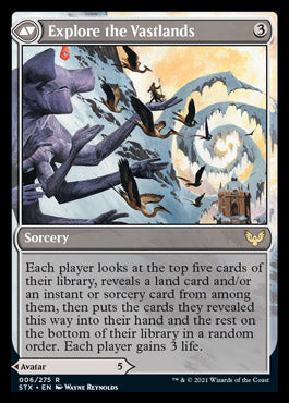 Wandering Archaic // Explore the Vastlands (STX-006) [Strixhaven: School of Mages]