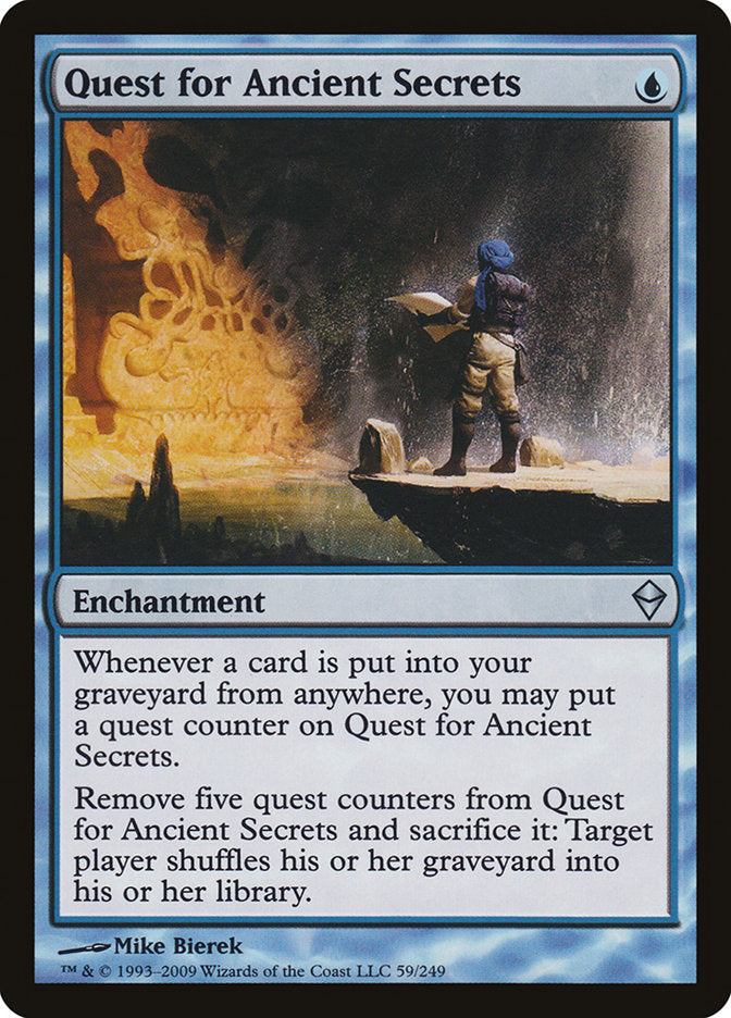Quest for Ancient Secrets (ZEN-059) [Zendikar]