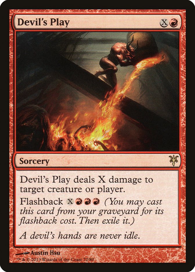 Devil's Play (DDK-072) [Duel Decks: Sorin vs. Tibalt]