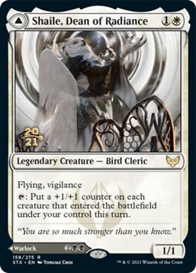 Shaile, Dean of Radiance // Embrose, Dean of Shadow (PRE-158S) [Strixhaven: School of Mages Promos] Foil