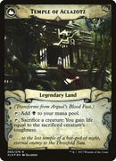 Arguel's Blood Fast // Temple of Aclazotz (PRE-90S) [Ixalan Promos]: (compasslanddfc) Foil