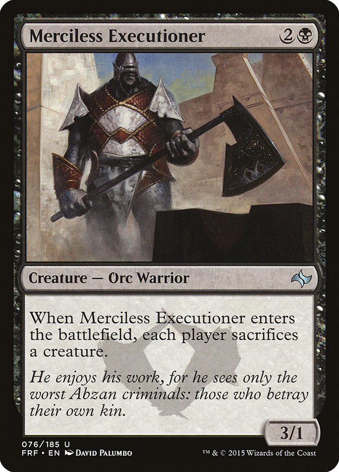 Merciless Executioner [Fate Reforged]