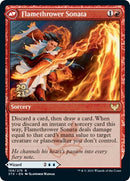 Torrent Sculptor // Flamethrower Sonata (PRE-159S) [Strixhaven: School of Mages Promos] Foil