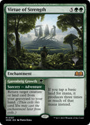 Virtue of Strength // Garenbrig Growth (PPWOE-197P) [Wilds of Eldraine Promos]