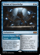 Virtue of Knowledge // Vantress Visions (PPWOE-76P) [Wilds of Eldraine Promos]