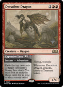 Decadent Dragon // Expensive Taste (PPWOE-223P) [Wilds of Eldraine Promos]