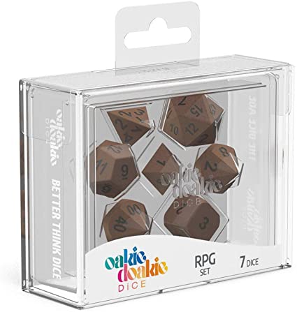 Oakie Doakie Dice - Metal RPG Set