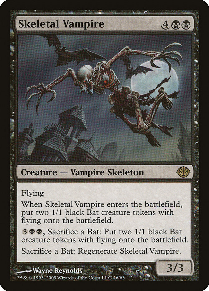 Skeletal Vampire [Duel Decks: Garruk vs. Liliana]