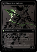 Nissa, Vastwood Seer // Nissa, Sage Animist (MEDIA-189) [San Diego Comic-Con 2015]: (originpwdfc) Foil