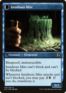 Elusive Tormentor // Insidious Mist (PRE-108S) [Shadows over Innistrad Promos]: (Double Faced Transform) Foil