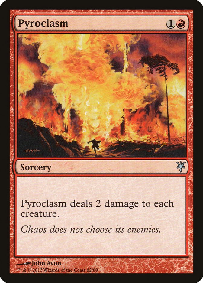 Pyroclasm (DDK-062) [Duel Decks: Sorin vs. Tibalt]
