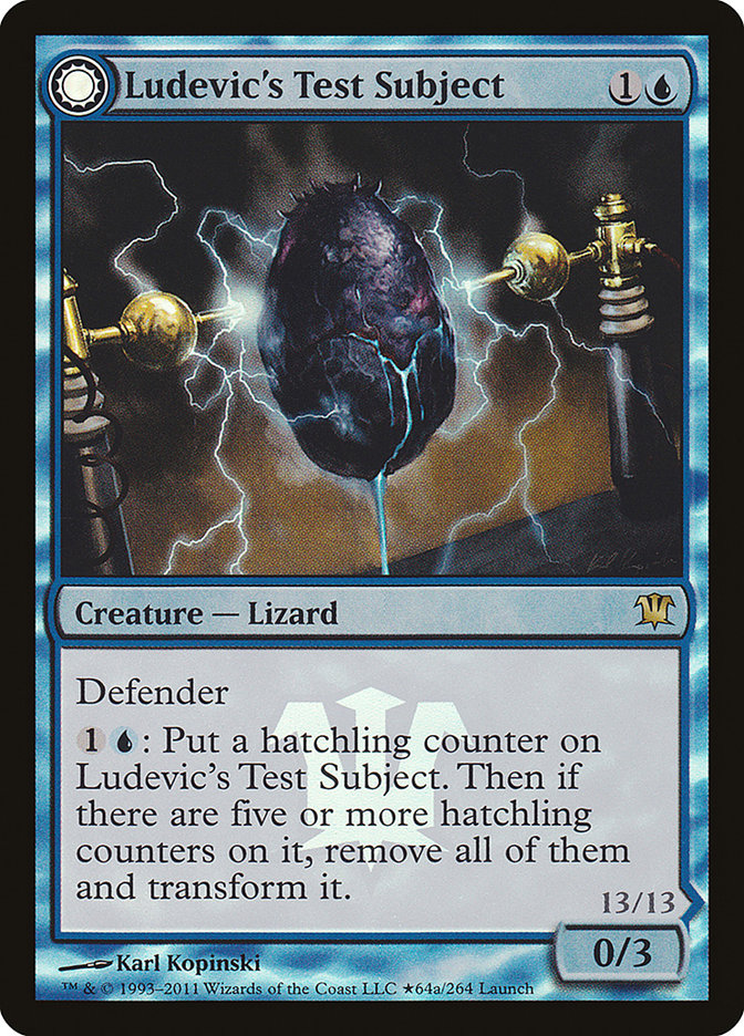 Ludevic's Test Subject // Ludevic's Abomination (LARP-64★) [Innistrad Promos]: (Double Faced Transform) Foil