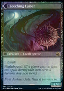 Curse of Leeches // Leeching Lurker (PRE-94S) [Innistrad: Midnight Hunt Promos]: (Double Faced Transform) Foil