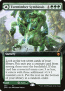 Turntimber Symbiosis // Turntimber, Serpentine Wood (ZNR-364) [Zendikar Rising]: (Extended Art)