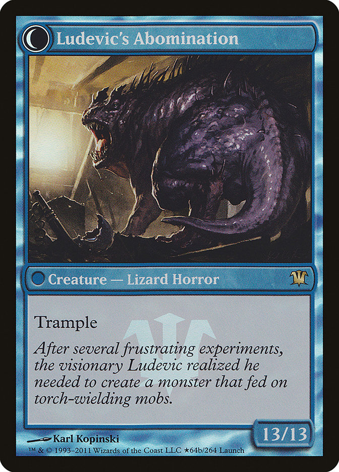 Ludevic's Test Subject // Ludevic's Abomination (LARP-64★) [Innistrad Promos]: (Double Faced Transform) Foil