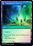 Barkchannel Pathway // Tidechannel Pathway (PRE-251S) [Kaldheim Promos] Foil