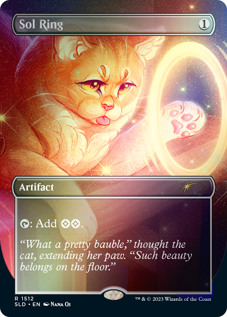 Sol Ring // Sol Ring (SLD-1512) [Secret Lair Drop] (Borderless) Foil