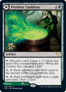 Pestilent Cauldron // Restorative Burst (PRE-154S) [Strixhaven: School of Mages Promos] Foil