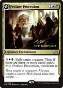 Profane Procession // Tomb of the Dusk Rose (PRE-166S) [Rivals of Ixalan Promos]: (compasslanddfc) Foil