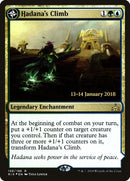 Hadana's Climb // Winged Temple of Orazca (PRE-158S) [Rivals of Ixalan Promos]: (compasslanddfc) Foil
