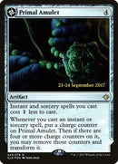 Primal Amulet // Primal Wellspring (PRE-243S) [Ixalan Promos]: (compasslanddfc) Foil