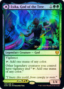 Esika, God of the Tree // The Prismatic Bridge (PRE-168S) [Kaldheim Promos] Foil