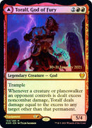 Toralf, God of Fury // Toralf's Hammer (PRE-154S) [Kaldheim Promos] Foil
