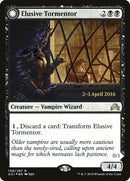 Elusive Tormentor // Insidious Mist (PRE-108S) [Shadows over Innistrad Promos]: (Double Faced Transform) Foil
