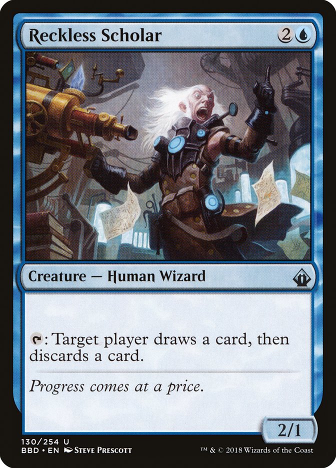 Reckless Scholar (BBD-130) [Battlebond]